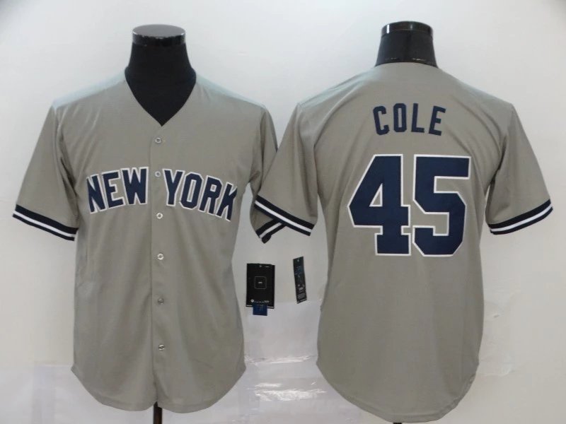 Yankees Gray Band Name 45