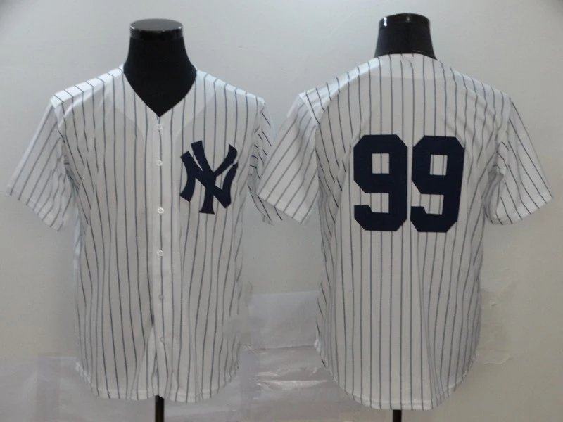 Yankees White Stripes No Name 99