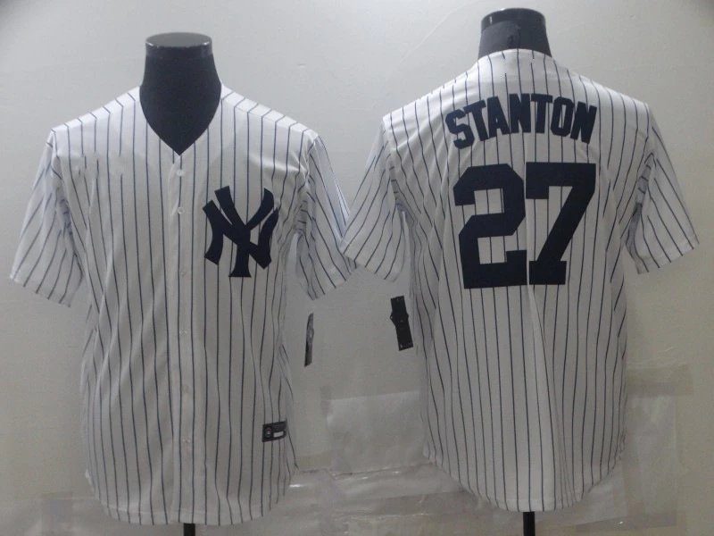Yankees White Stripe With Name 27