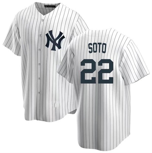 Yankees White Stripe With Name 22