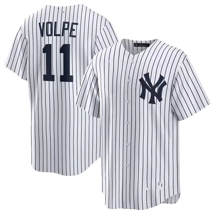 Yankees White Stripe With Name 11