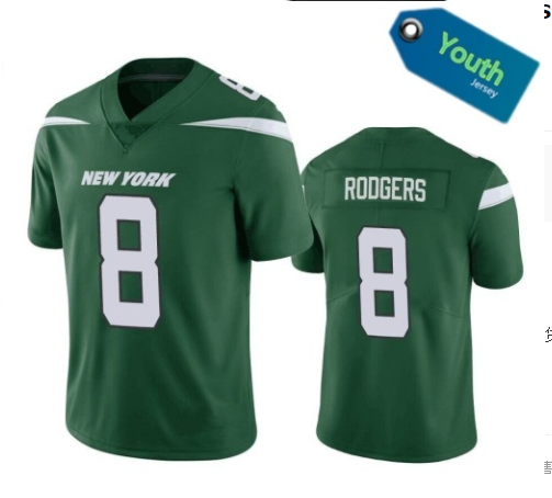 Jets green on white 8