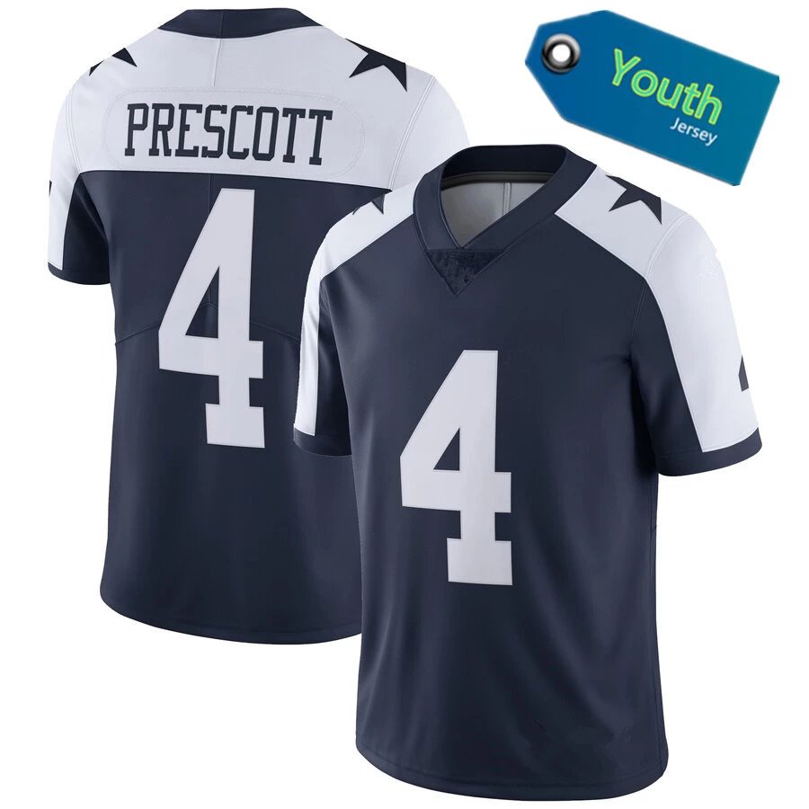 Cowboys Blue Bottom White Sleeves 4