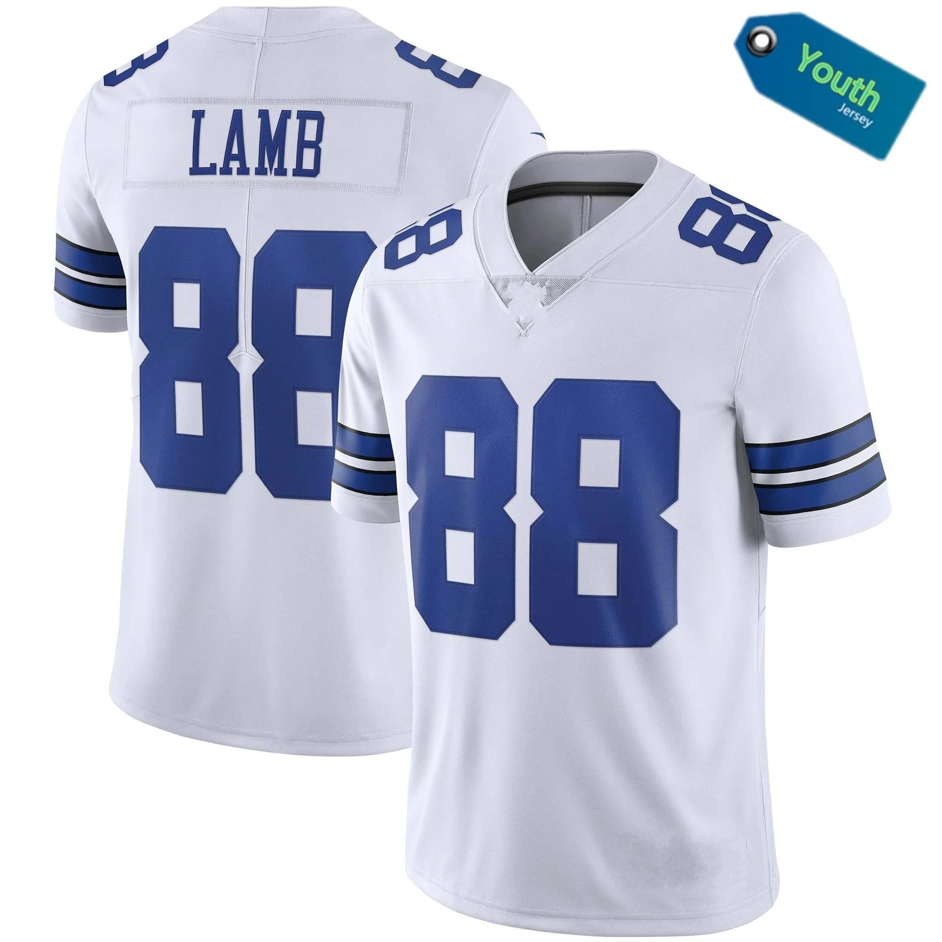 Cowboys white background purple word 88