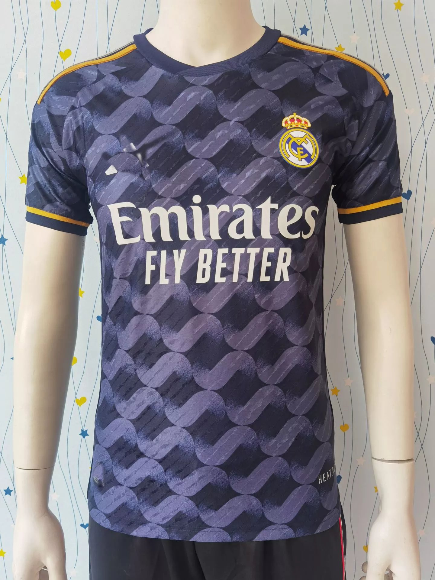 Real Madrid away purple gray