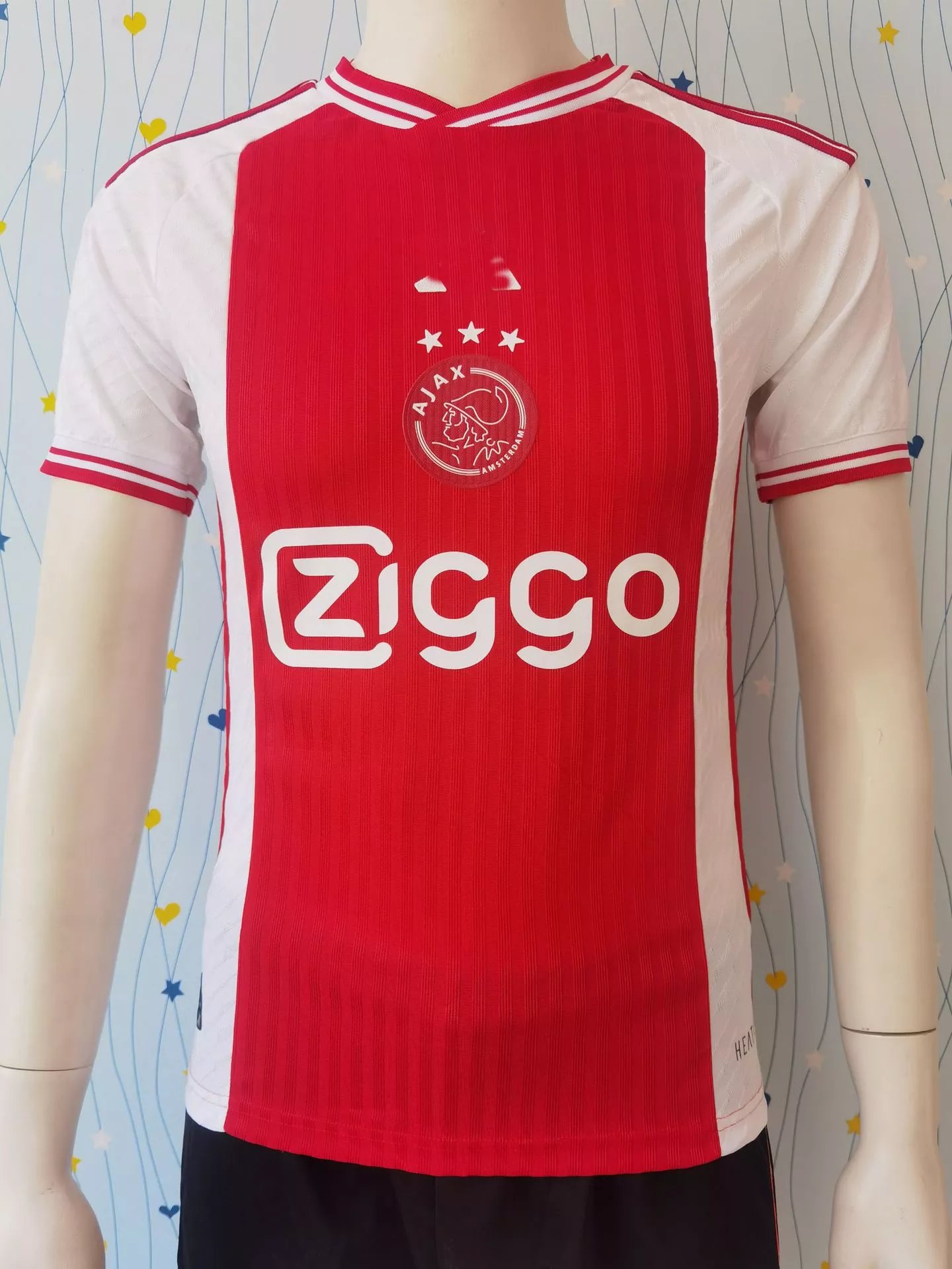 Ajax home red and white