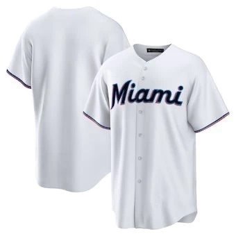 Marlins fans version white blank
