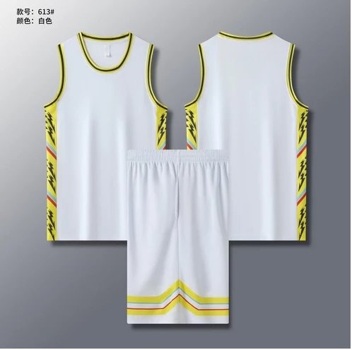 White with gold trim