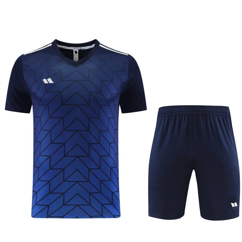 sapphire blue shorts set 05