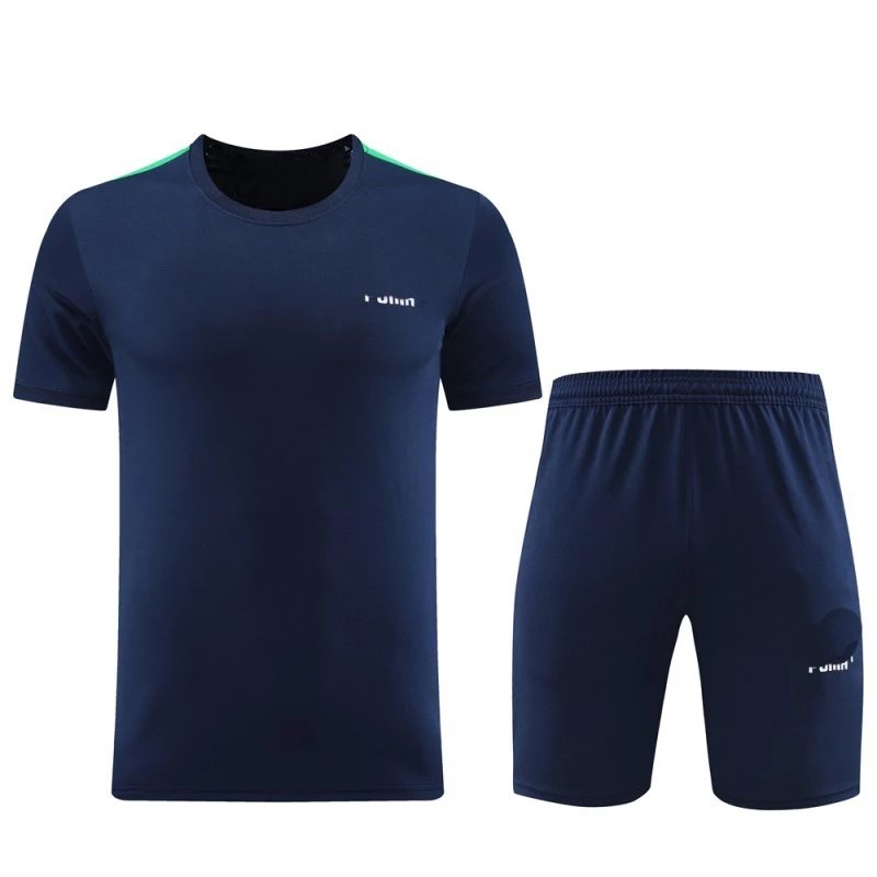 sapphire blue shorts set