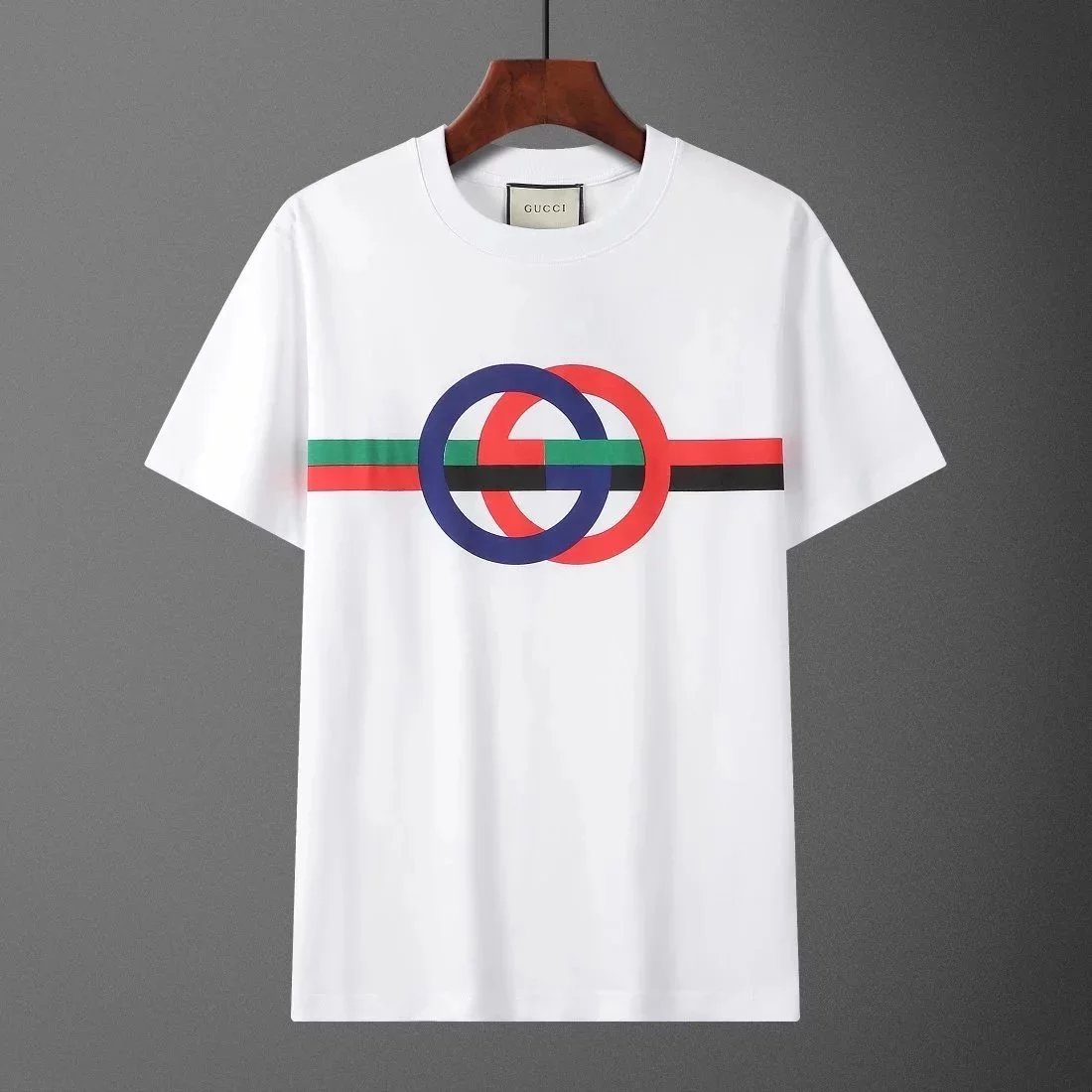 white background red and blue 002