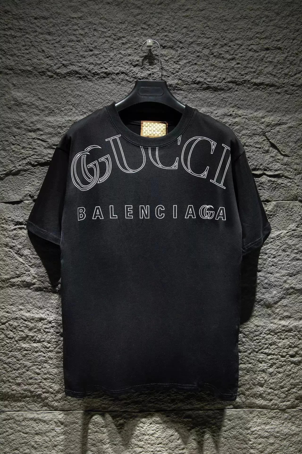 Black with white letters 002