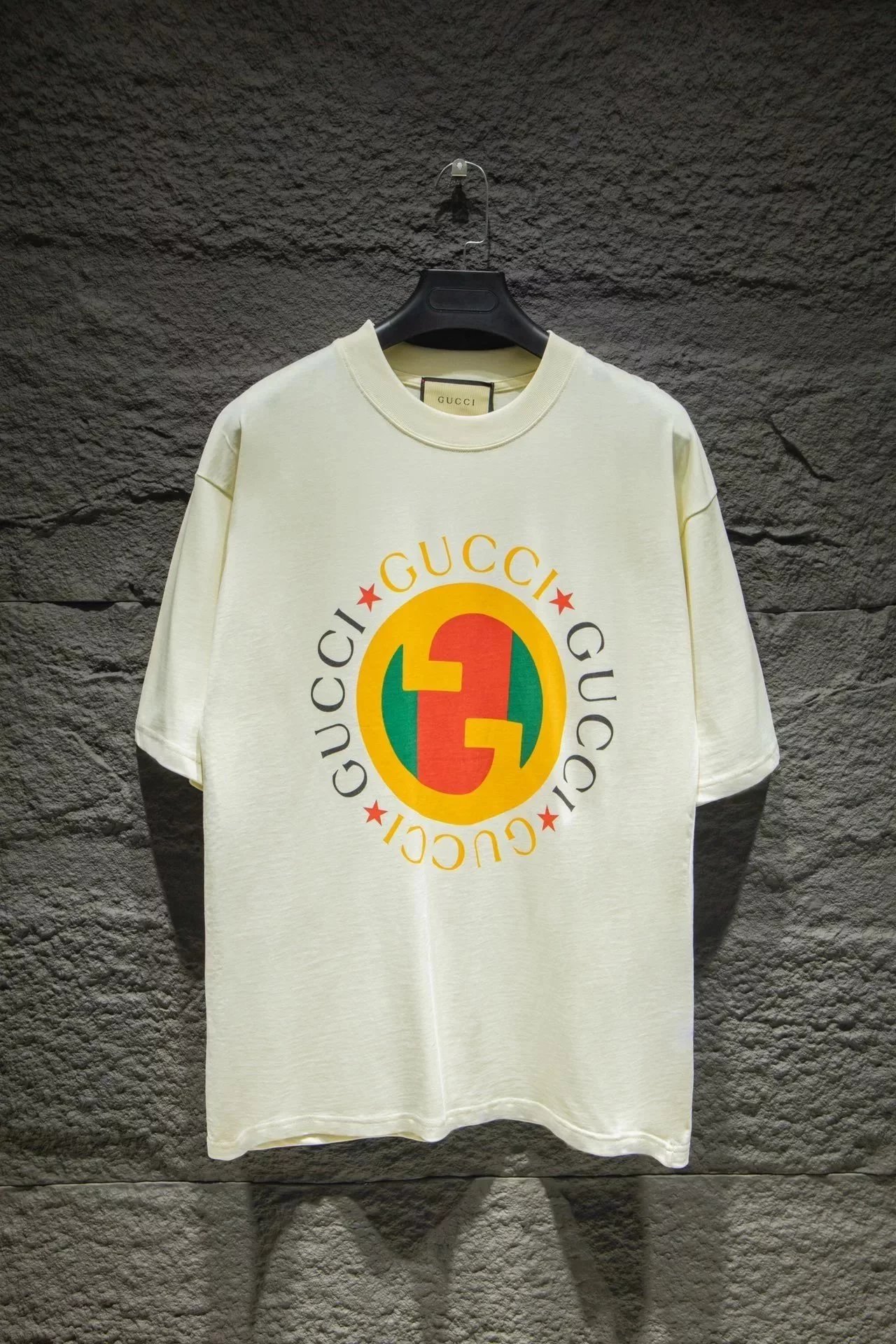 yellow red green big logo