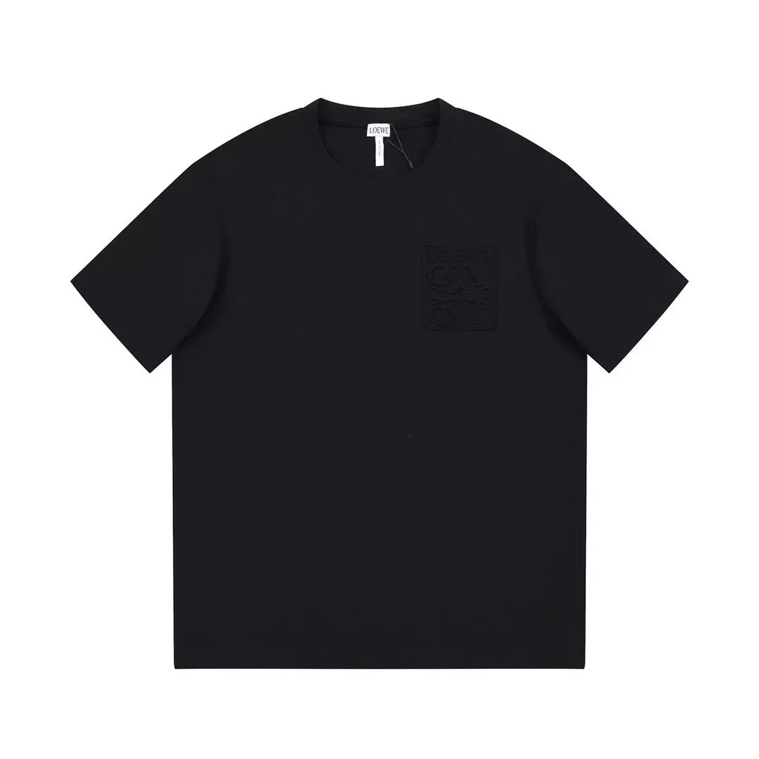 Black logo Printed pattern 002