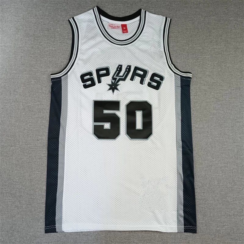 White with a black border 50