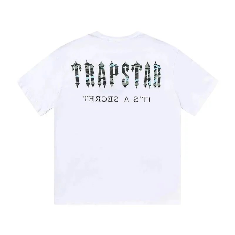 White camouflage print 002