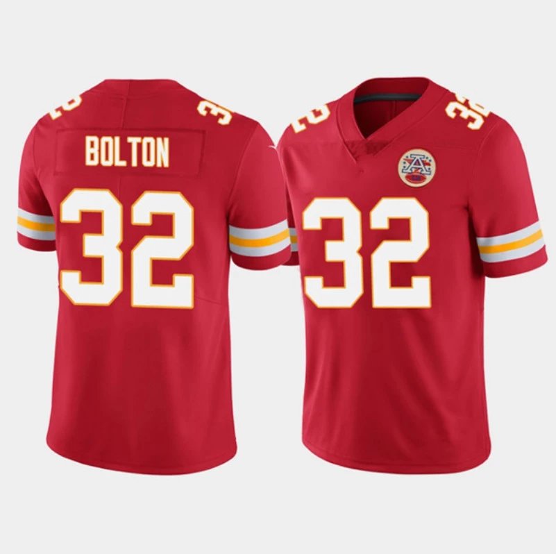 Chiefs White on Red 32