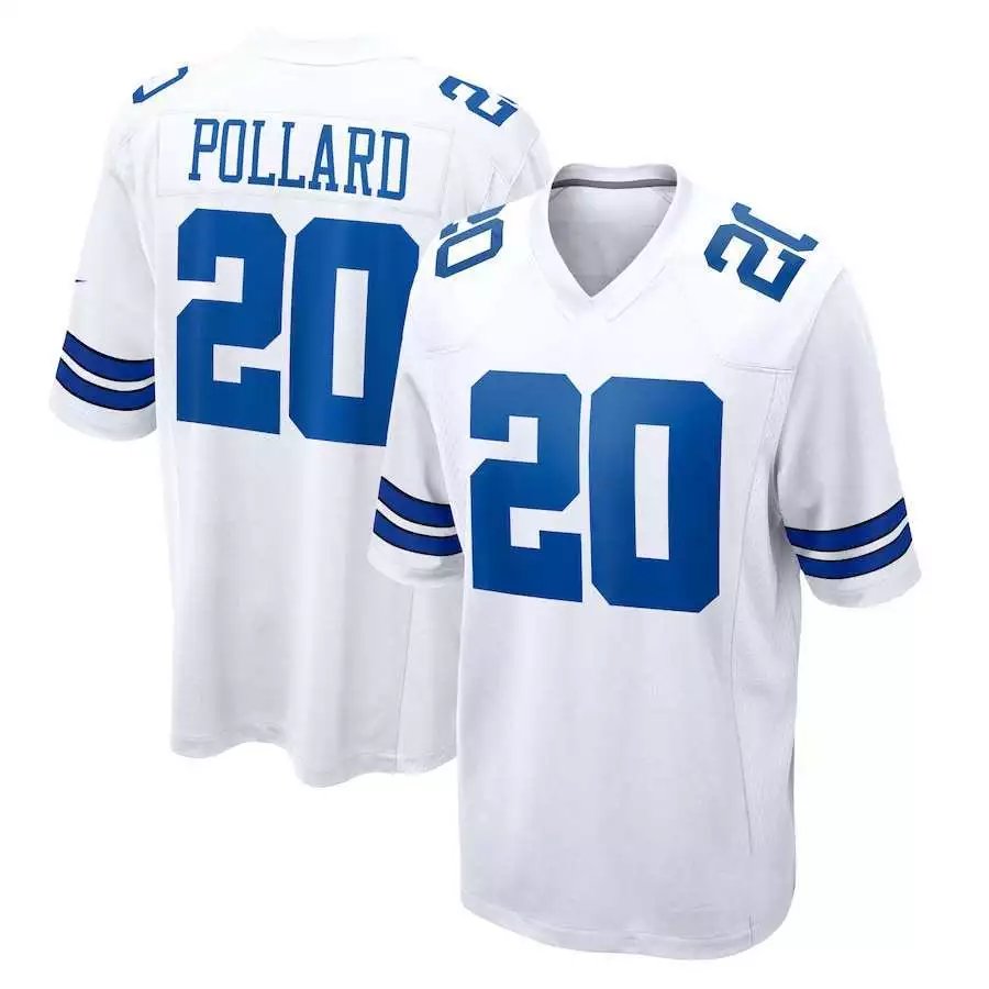 Cowboys white background blue word 20