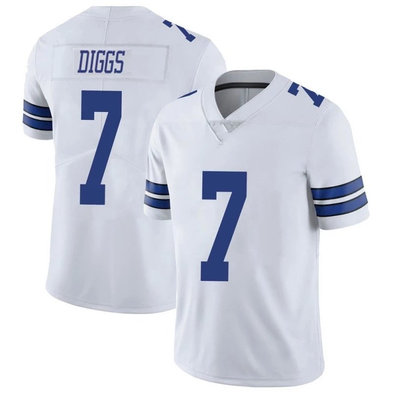 Cowboys white background blue word 7