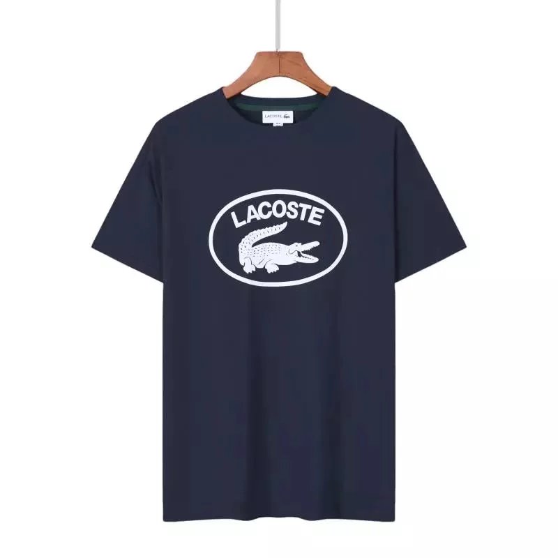 4 dark blue short-sleeved shirts