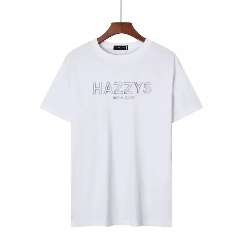 6 white short-sleeved