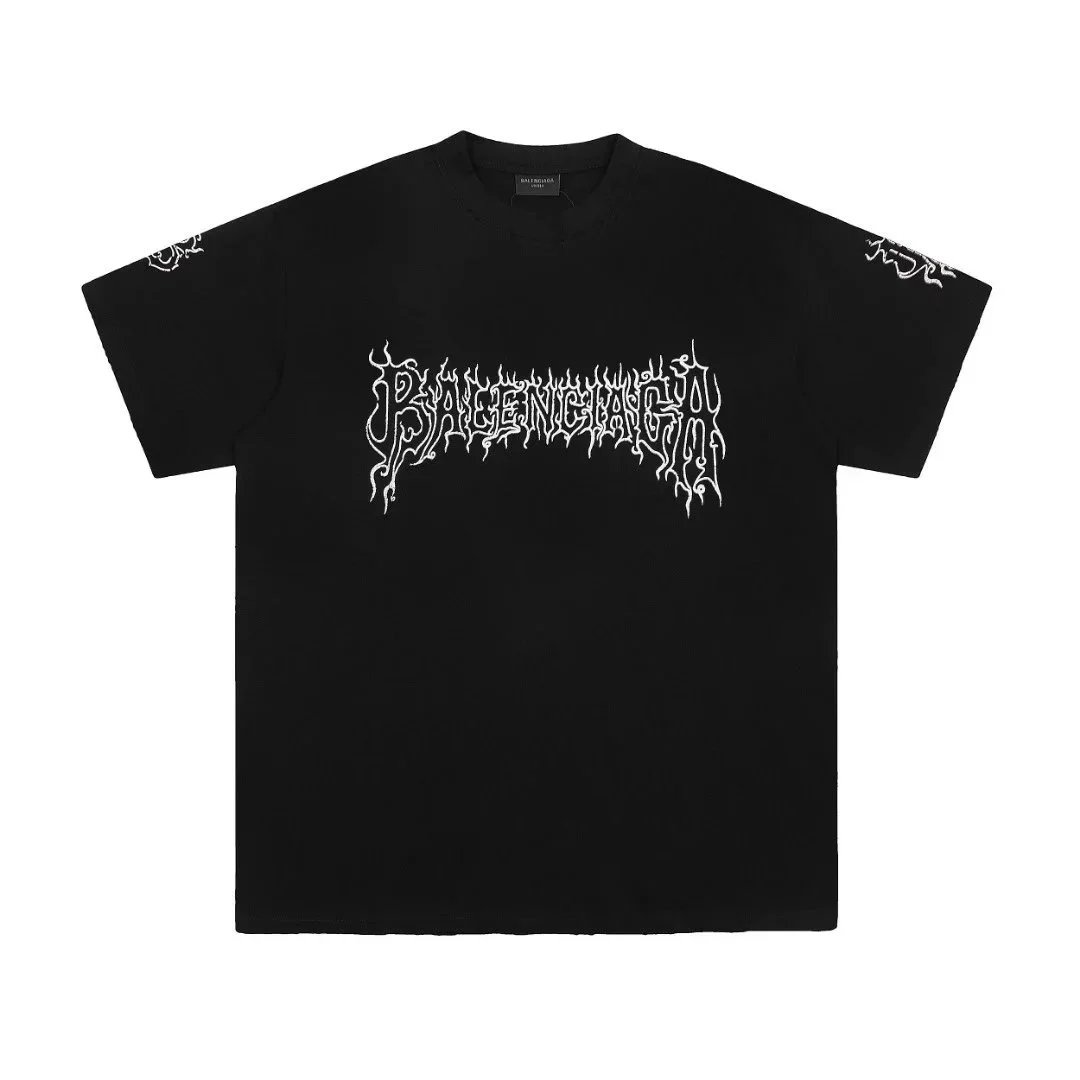 Black with white letters 002