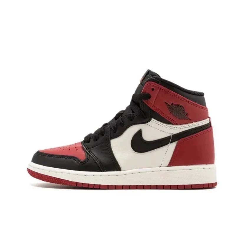 Guangdong-made, authentic AJ1 Black and Red Toe