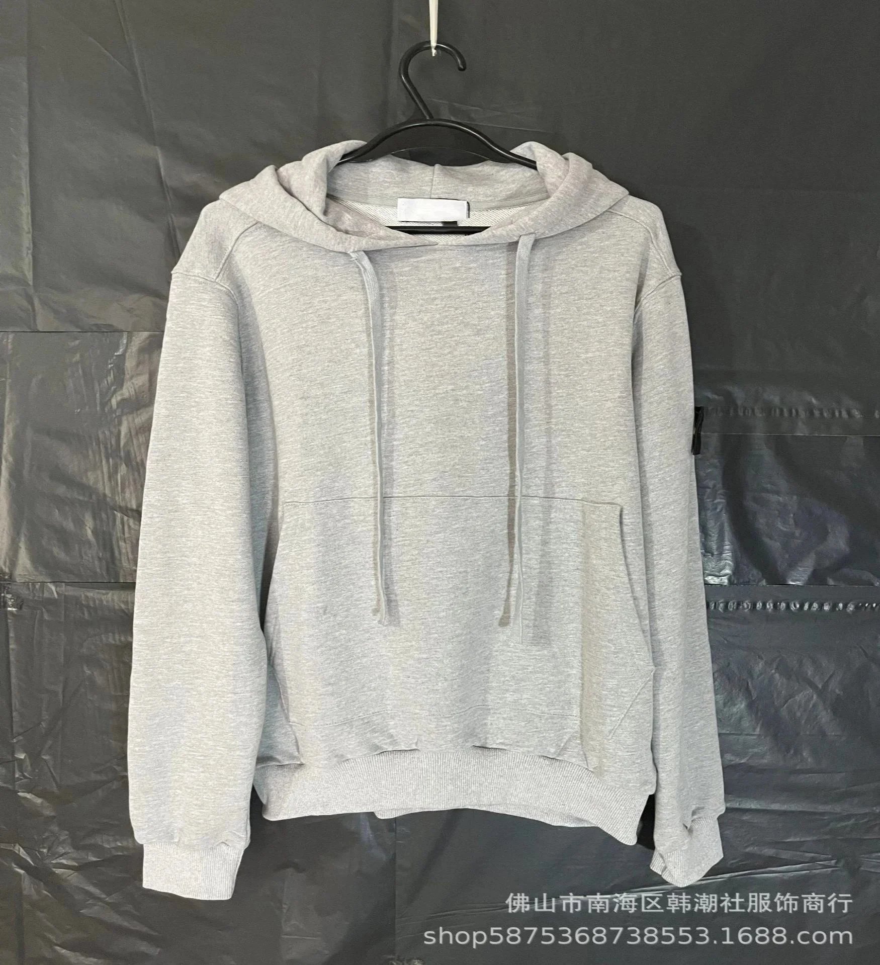 601 hoodie in heather gray