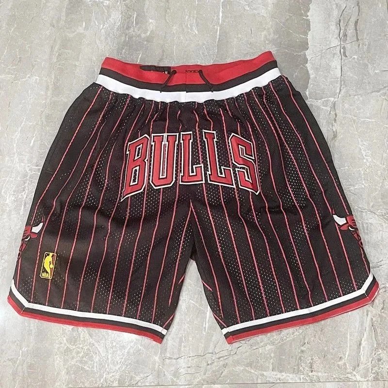 Black and red striped pants