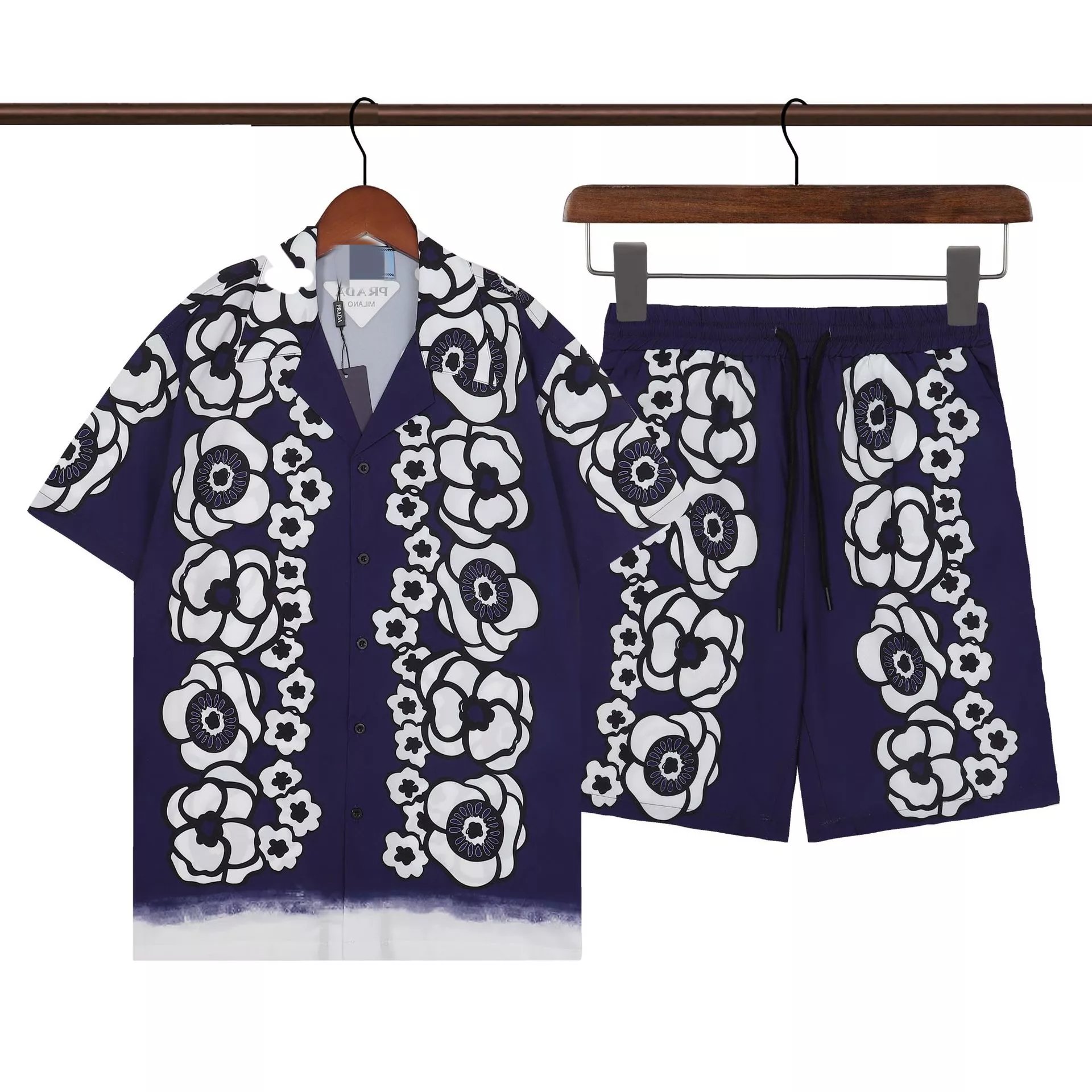 5 Blue and White Suit