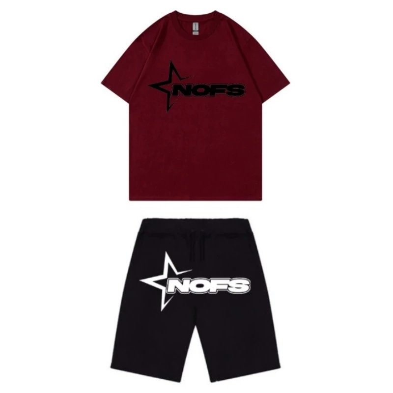 10 Wine-Red and Black Suit
