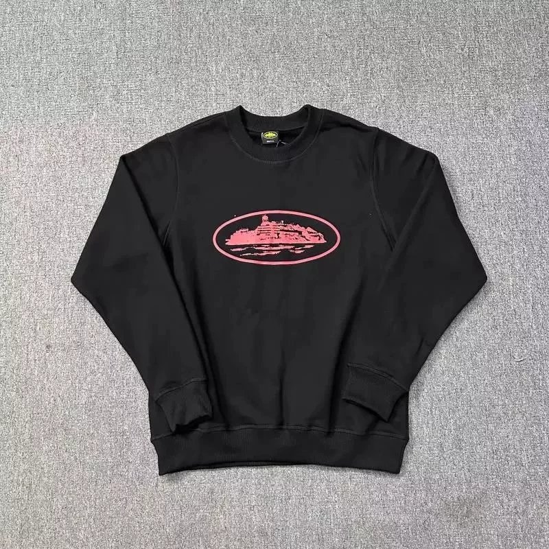 Sweatshirt – Black with Red Label