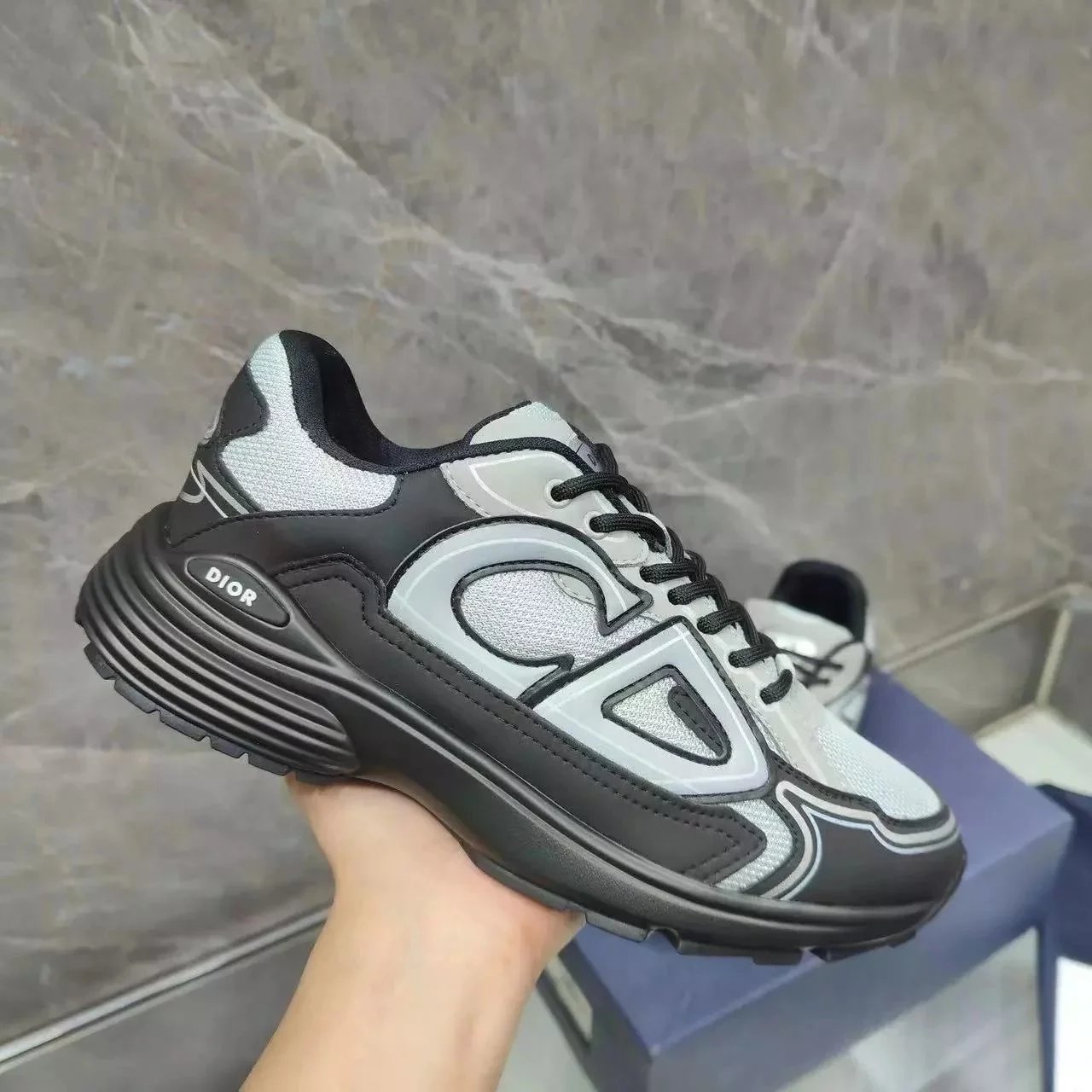 6 Black Gray
