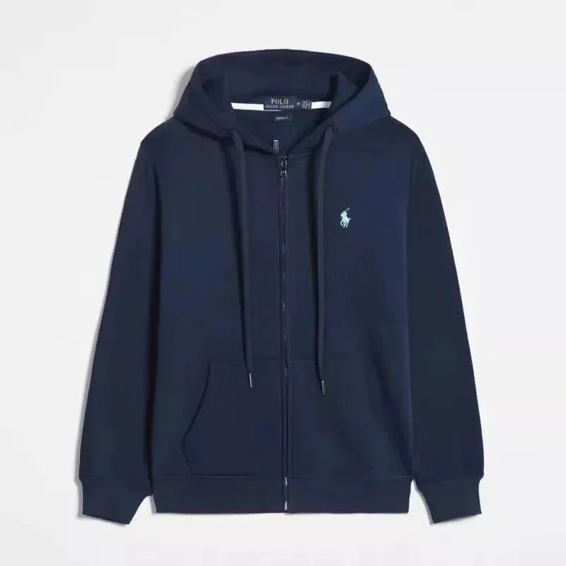 Navy blue with a white label