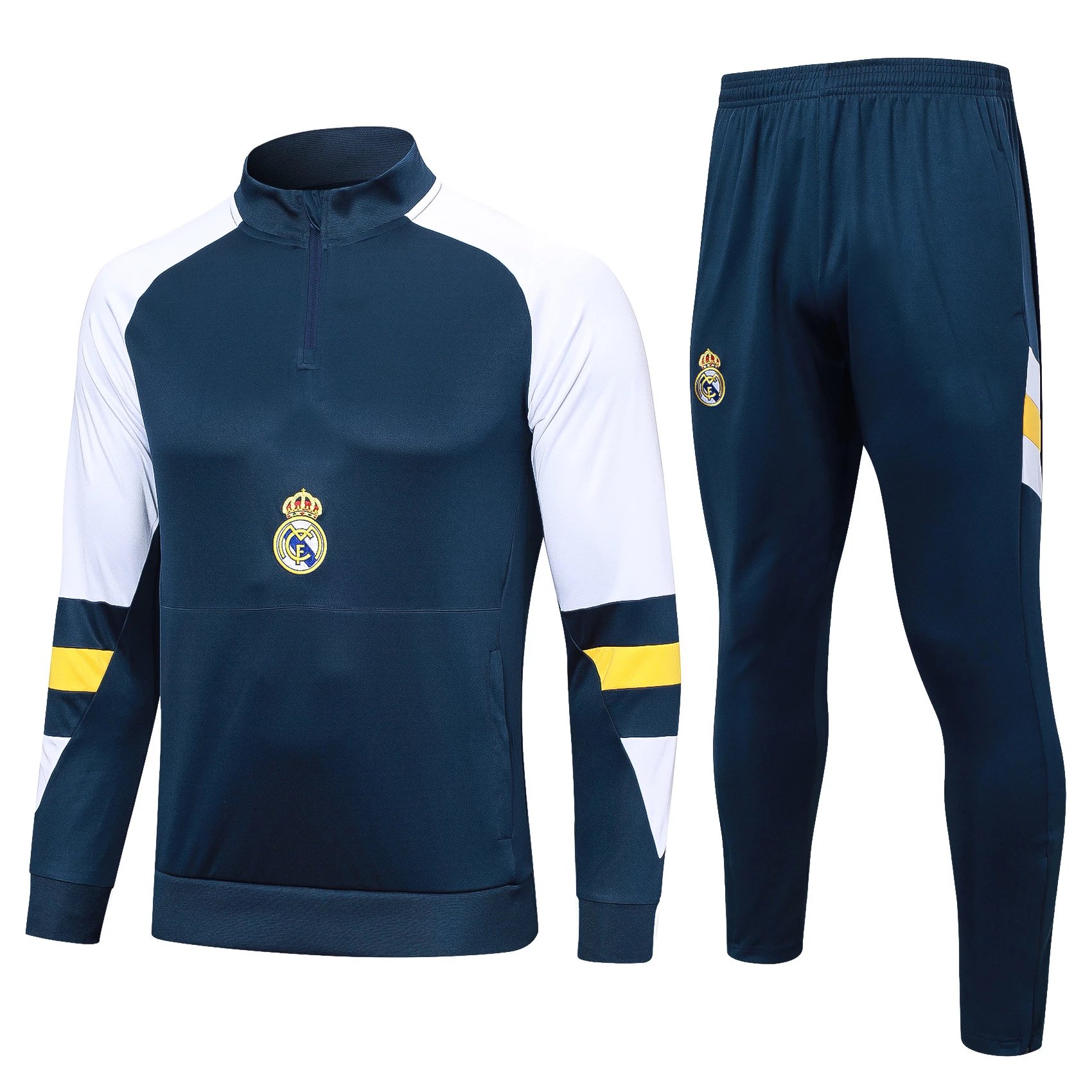 Half pull Real Madrid sapphire blue 2324