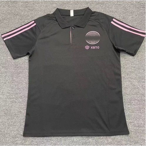 Black with a pink border