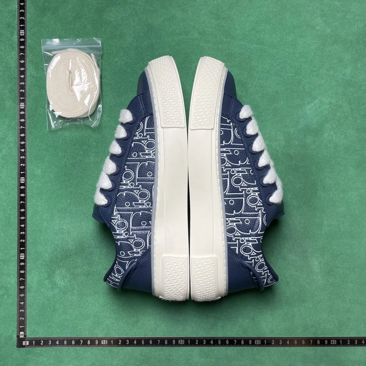 Dior Walk'n'Dior Platform Sneakers Blue and White