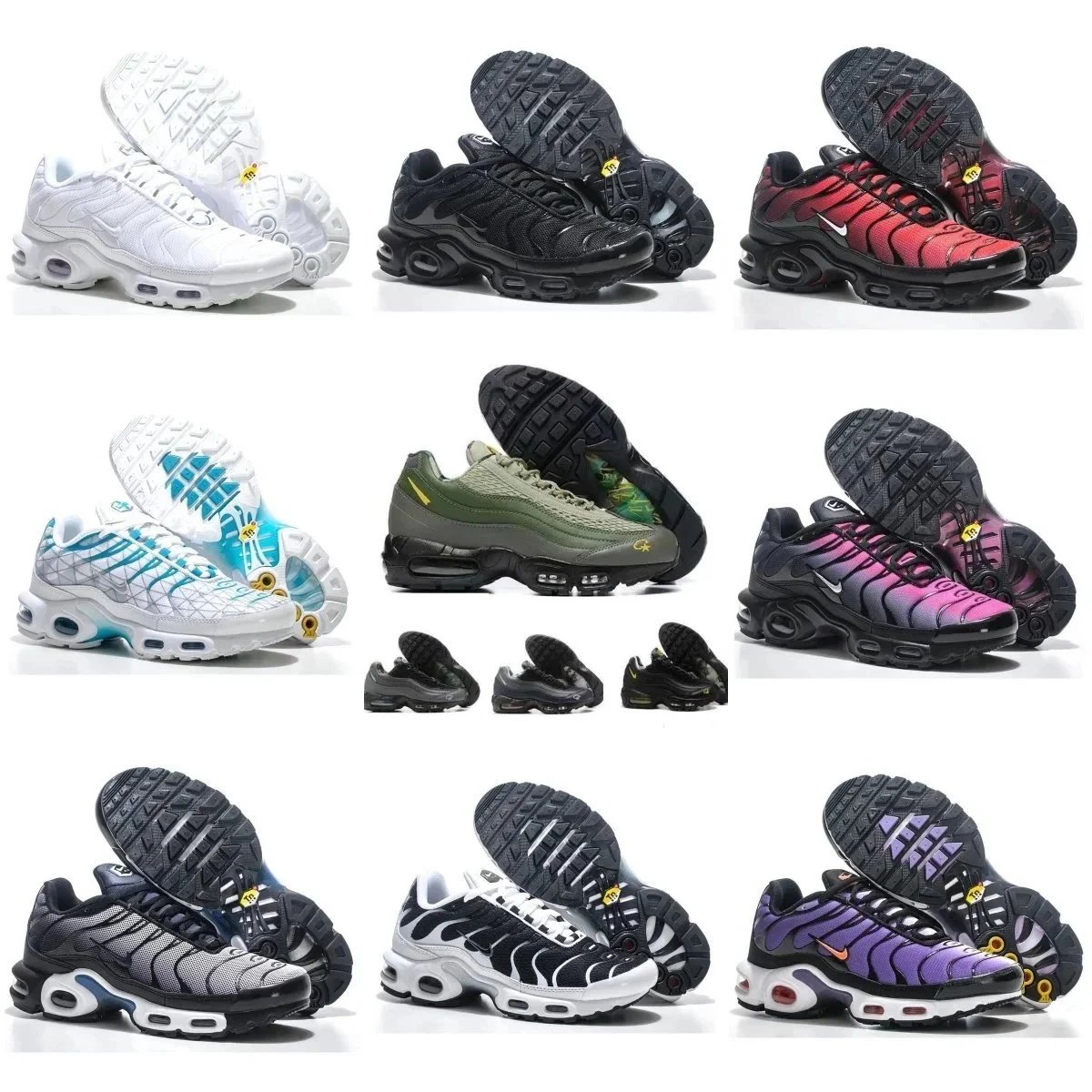 Nike Air Max Plus Chunky Sneakers Multicolor