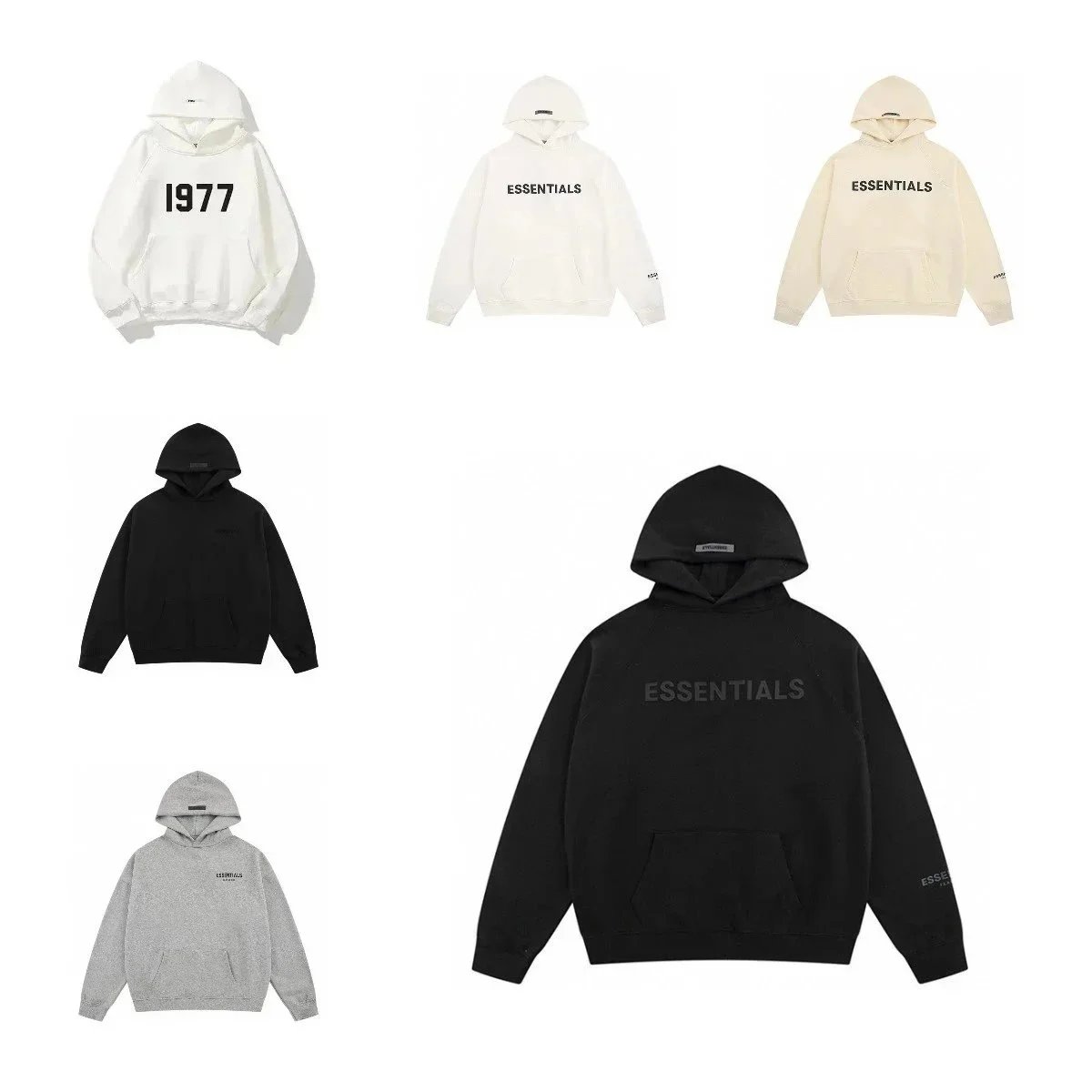 Fear of God FOG Essentials Oversized Hoodie Multicolor