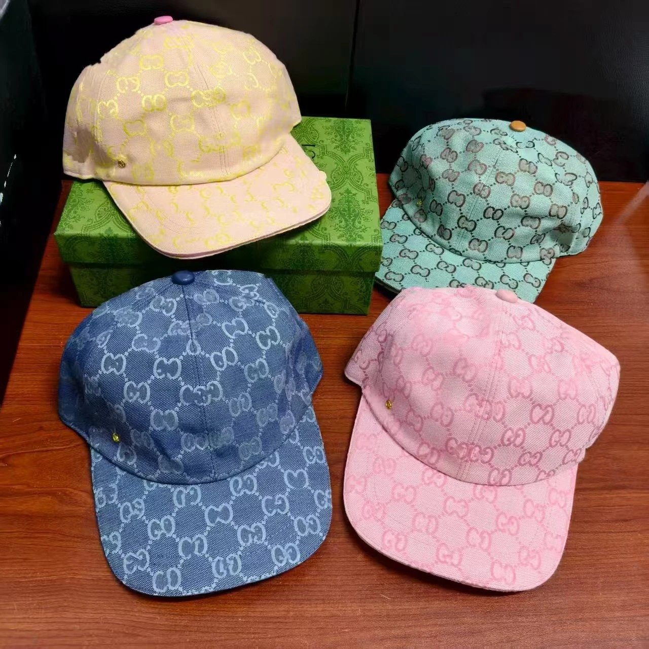 Gucci GG Canvas Baseball Cap Multicolor