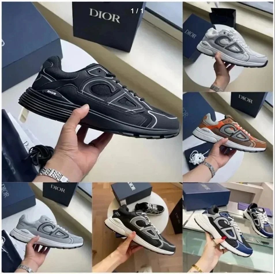 Dior B30 Chunky Sneakers Multicolor