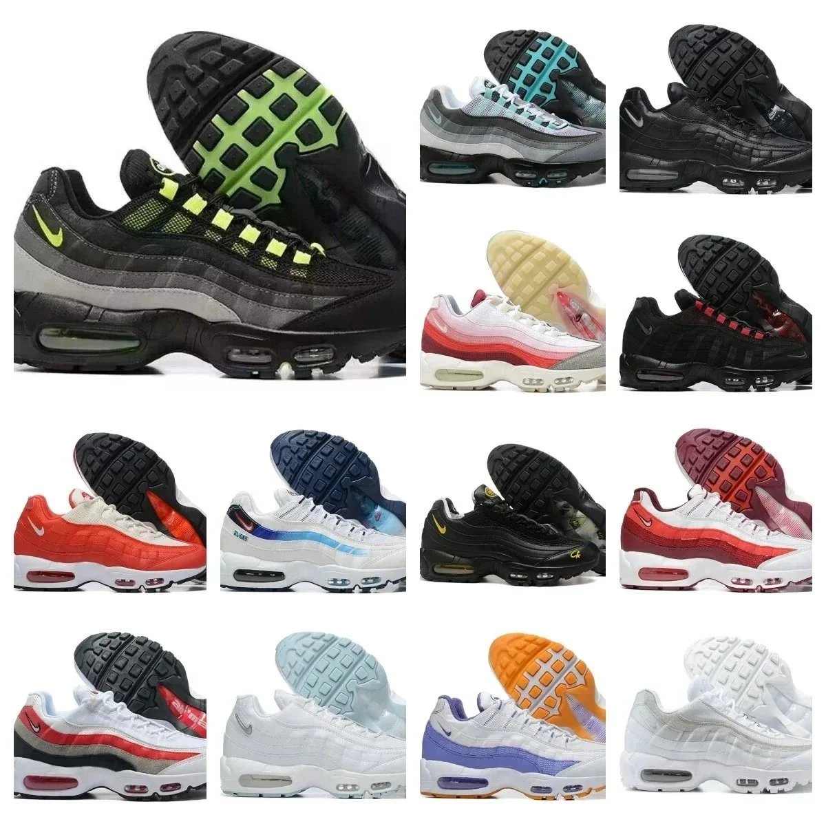 Nike Air Max 95 Chunky Sneakers Multicolor