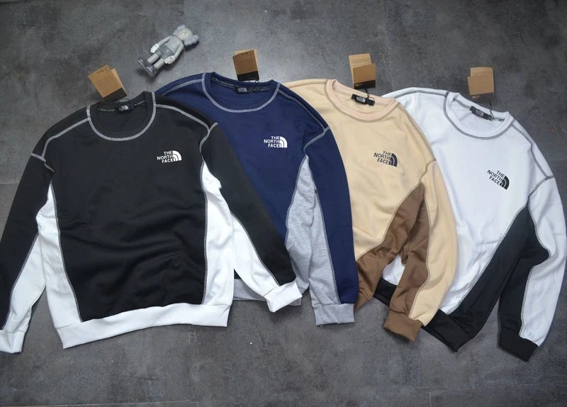 The North Face TNF Contrast Stitching Crewneck Sweatshirt Multicolor