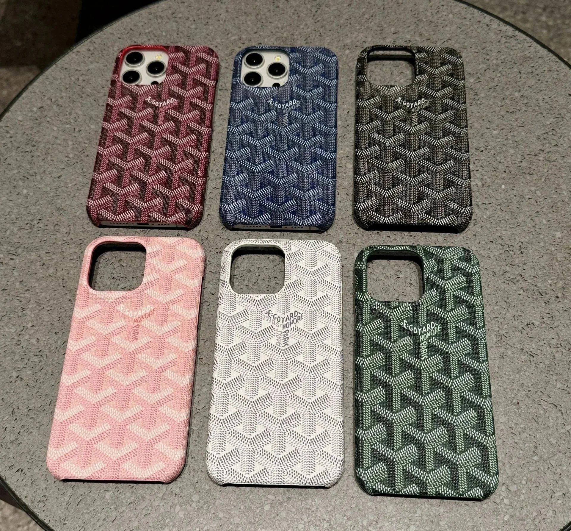 Goyard Phone Case Protective Accessories Multicolor