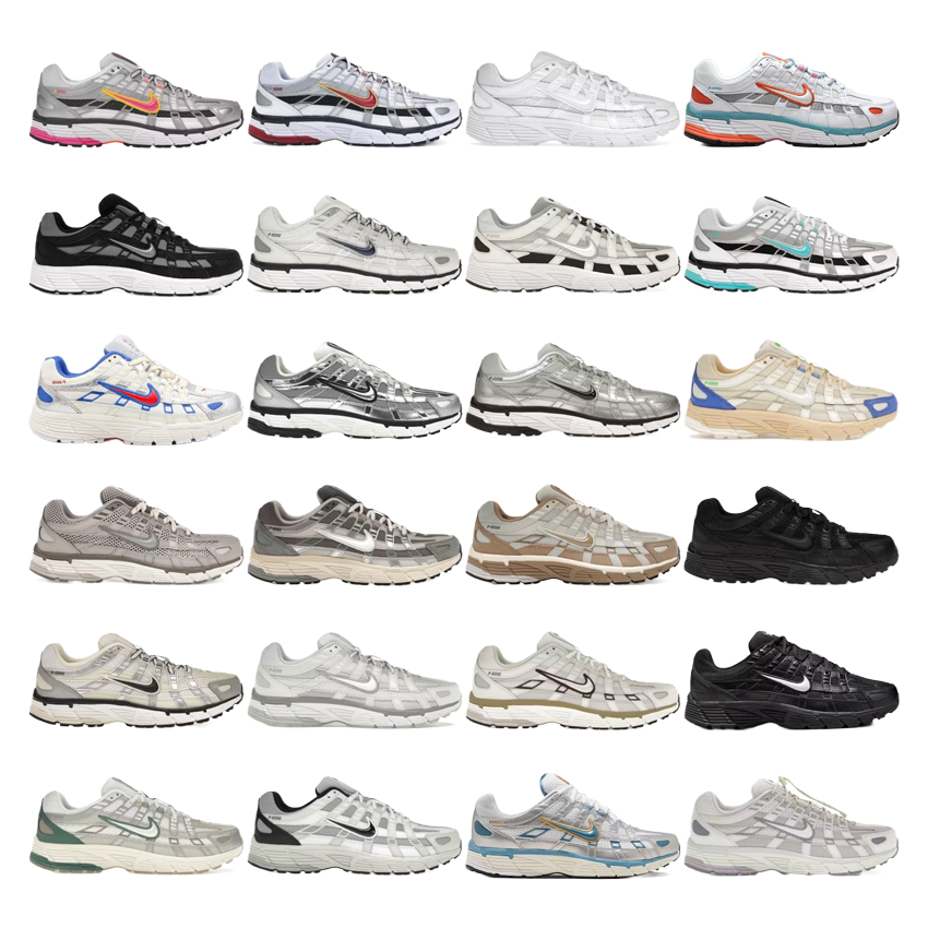 Nike P-6000 Chunky Retro Sneakers Multicolor