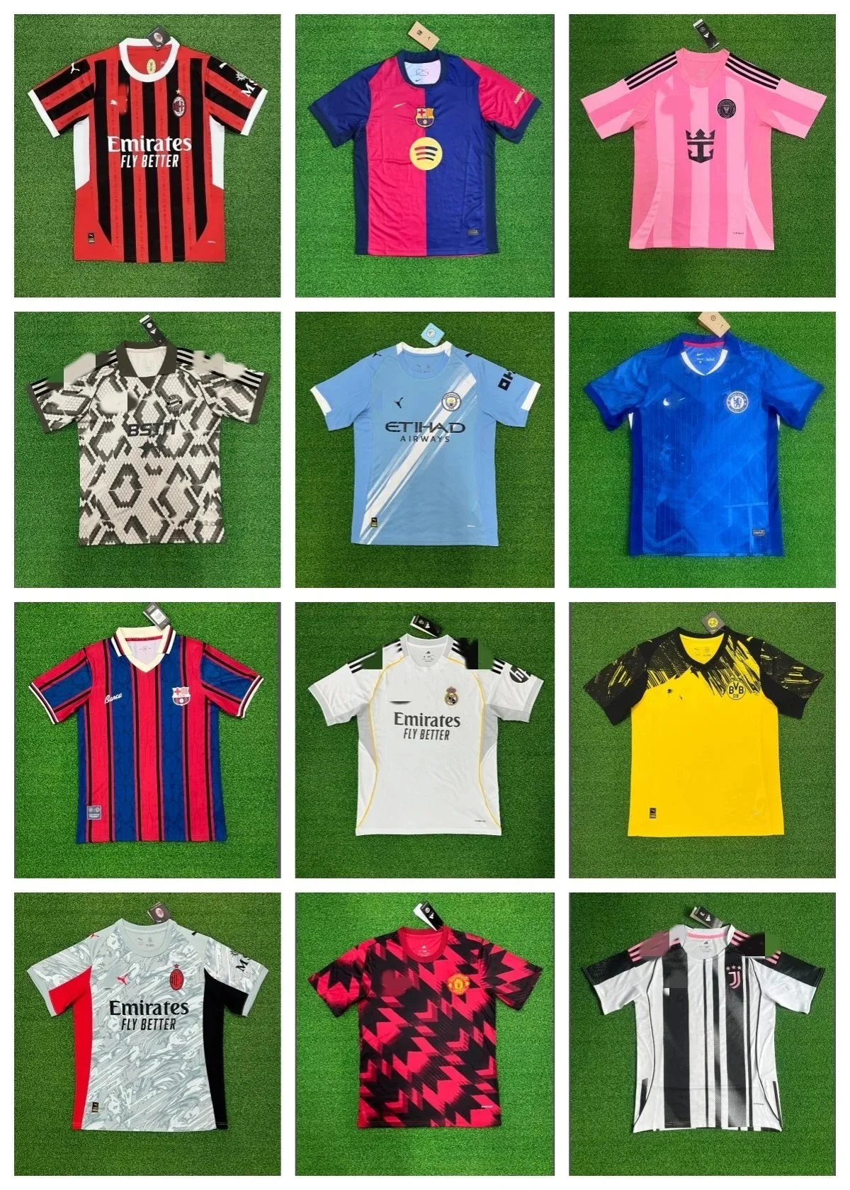 Design Football Jersey Collection Graphic Soccer Jersey Multicolor