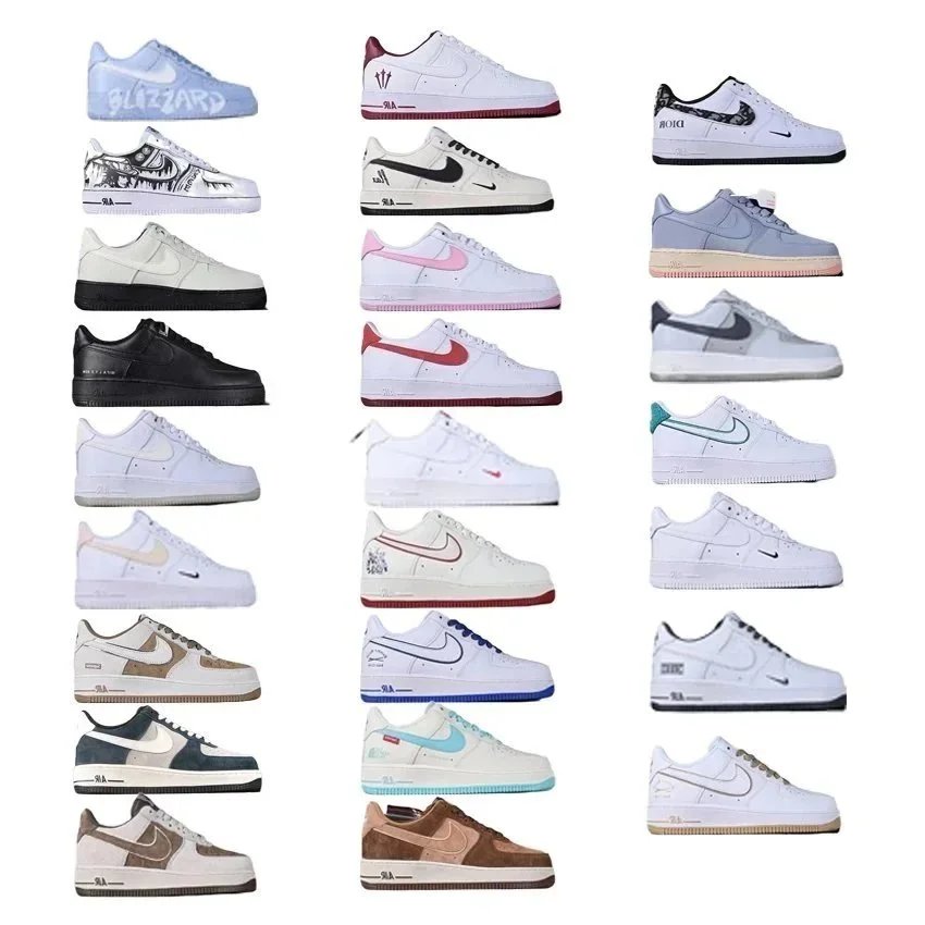 Nike Air Force 1 Classic Low Top Sneakers Multicolor