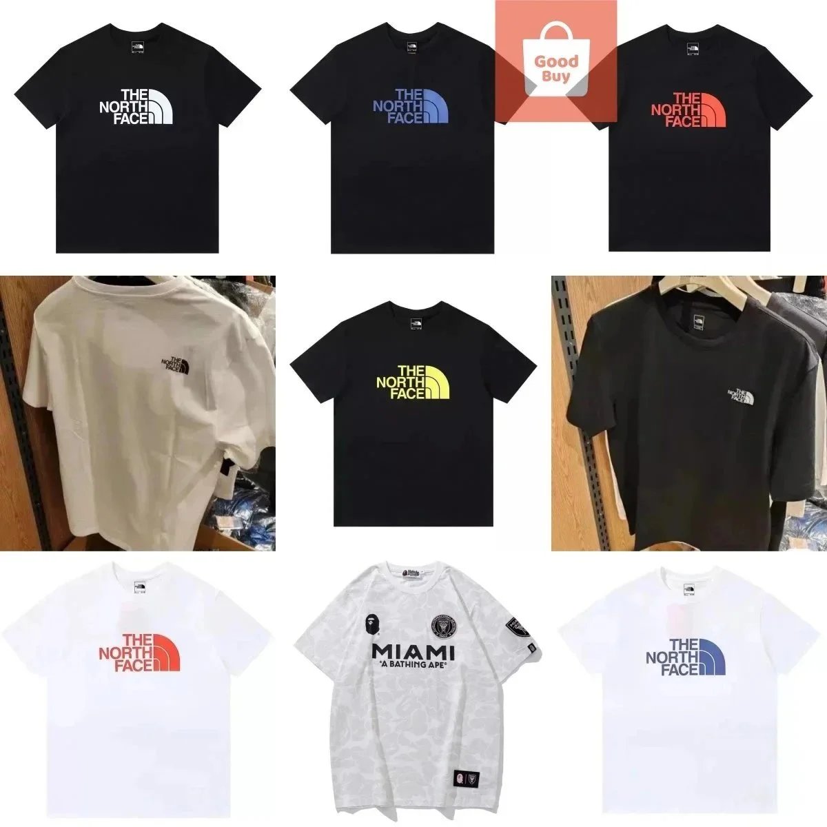 The North Face TNF Graphic Cotton T-Shirt Multicolor