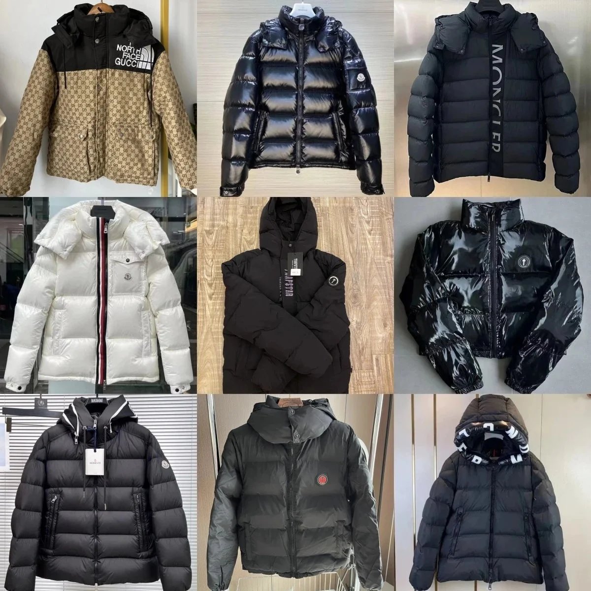Moncler Puffer Jacket Winter Down Jacket Black