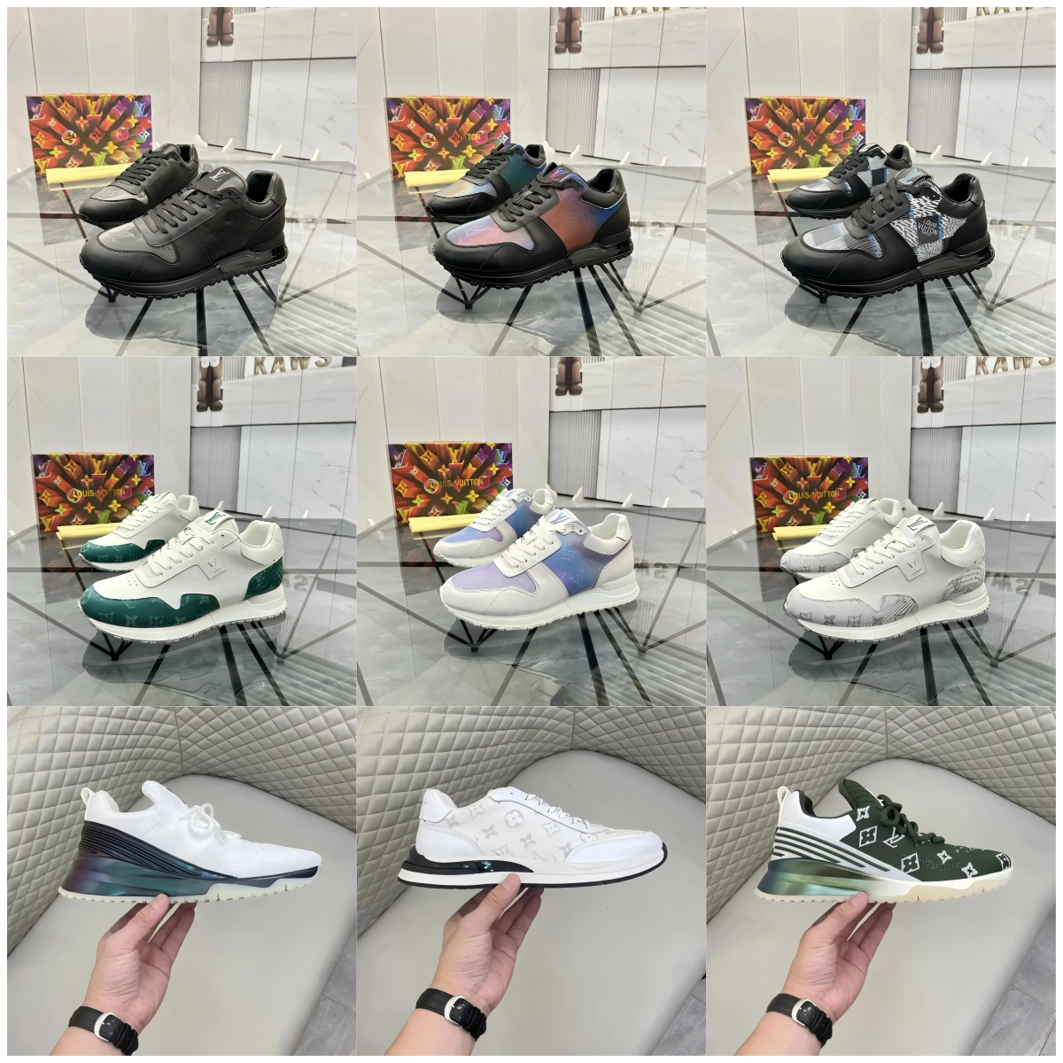 Louis Vuitton LV Run Away Chunky Sneakers Multicolor